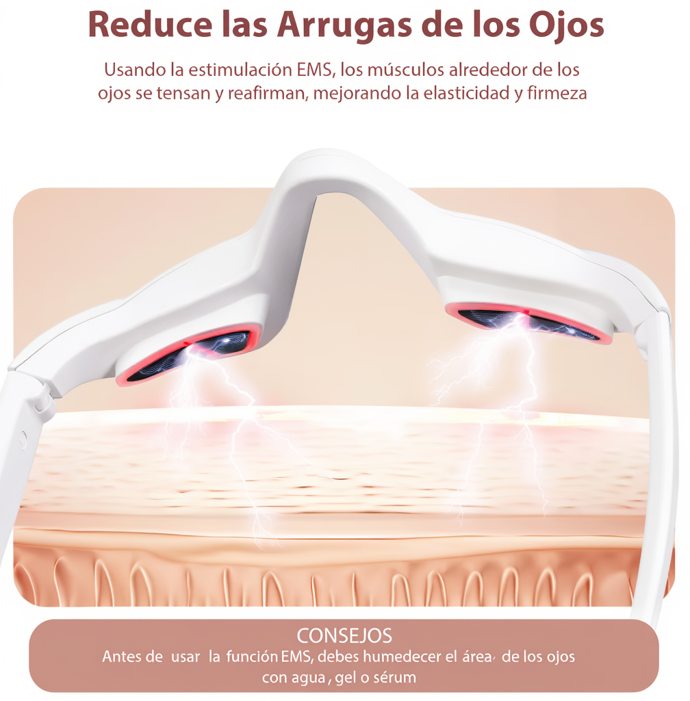 AuraLift™ - Masajeador ocular LED